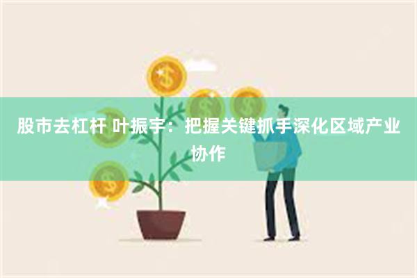 股市去杠杆 叶振宇：把握关键抓手深化区域产业协作