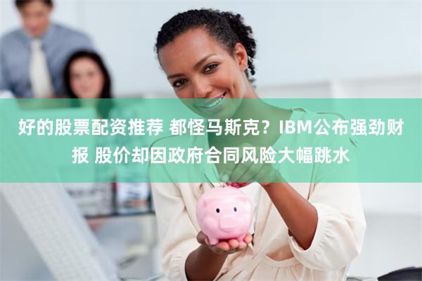 好的股票配资推荐 都怪马斯克？IBM公布强劲财报 股价却因政府合同风险大幅跳水