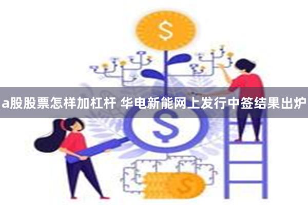 a股股票怎样加杠杆 华电新能网上发行中签结果出炉