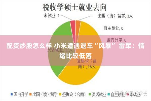 配资炒股怎么样 小米遭遇退车“风暴” 雷军：情绪比较低落