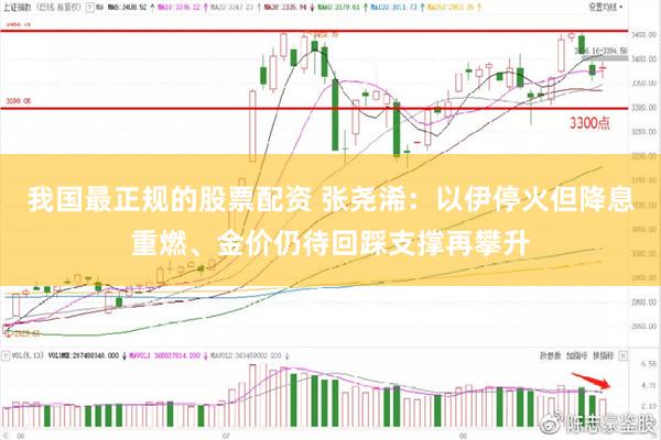 我国最正规的股票配资 张尧浠：以伊停火但降息重燃、金价仍待回踩支撑再攀升