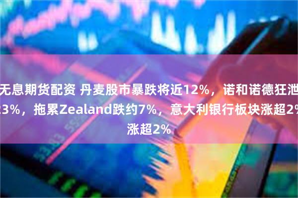 无息期货配资 丹麦股市暴跌将近12%，诺和诺德狂泄23%，拖累Zealand跌约7%，意大利银行板块涨超2%