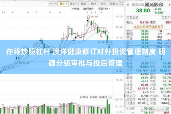 在线炒股杠杆 澳洋健康修订对外投资管理制度 明确分级审批与投后管理