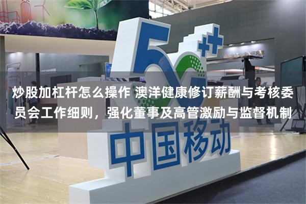 炒股加杠杆怎么操作 澳洋健康修订薪酬与考核委员会工作细则，强化董事及高管激励与监督机制