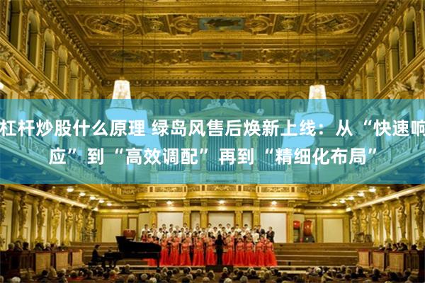 杠杆炒股什么原理 绿岛风售后焕新上线：从 “快速响应” 到 “高效调配” 再到 “精细化布局”