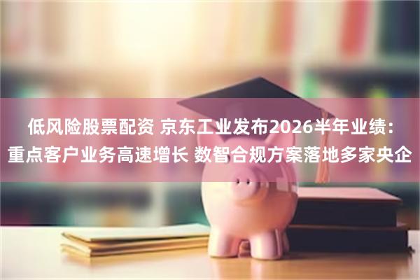 低风险股票配资 京东工业发布2026半年业绩：重点客户业务高速增长 数智合规方案落地多家央企