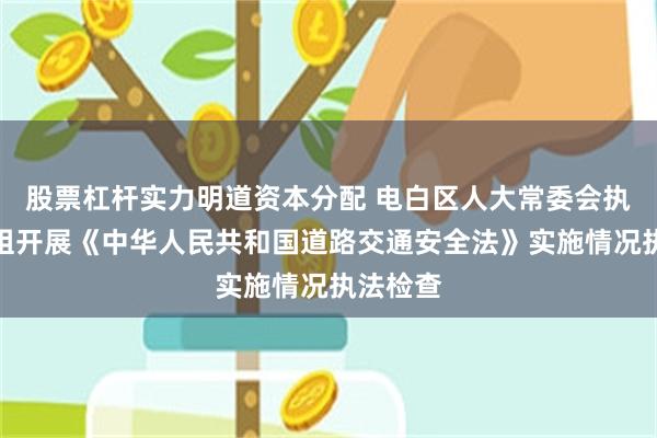 股票杠杆实力明道资本分配 电白区人大常委会执法检查组开展《中华人民共和国道路交通安全法》实施情况执法检查