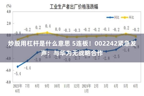 炒股用杠杆是什么意思 5连板!002242紧急发声:与华为无战略合作